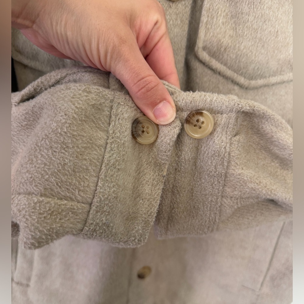 Women's Tan Jacket - Picture 4 of 6
